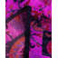 Tapis unique noué à la main Vibrance - rose, 5 pi 3 po x 7 pi 5 po