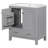 Huckeba 30'' Free Standing Single Bathroom Vanity with Ceramic Top-2101664838