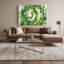 Art sur toile vert, légumes, épinards, matin, gloire-414136693