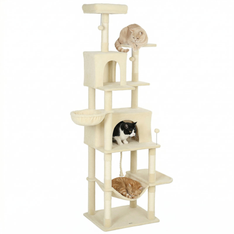 202cm H Cat Tree