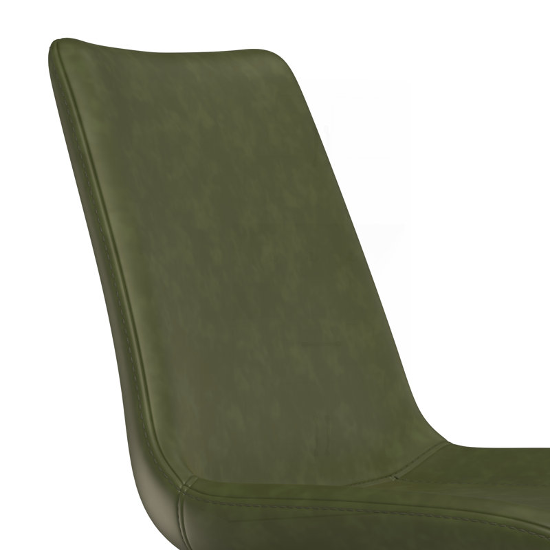 Ensemble moderne de 4 pièces en cuir PU moderne, structure en métal, résistant aux taches, stable et confortable pour divers décors
