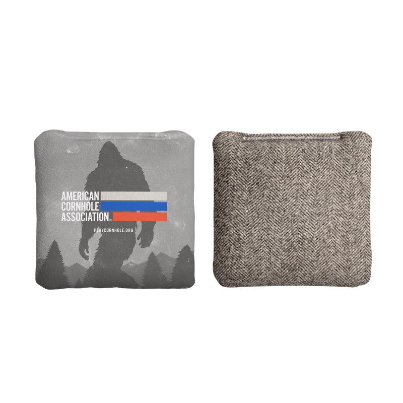 Sac de cornhole ACA Retro Stripes Sasquatch ACA, Gris