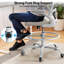 Chaise de dessinateur en maille Laquon -401310255