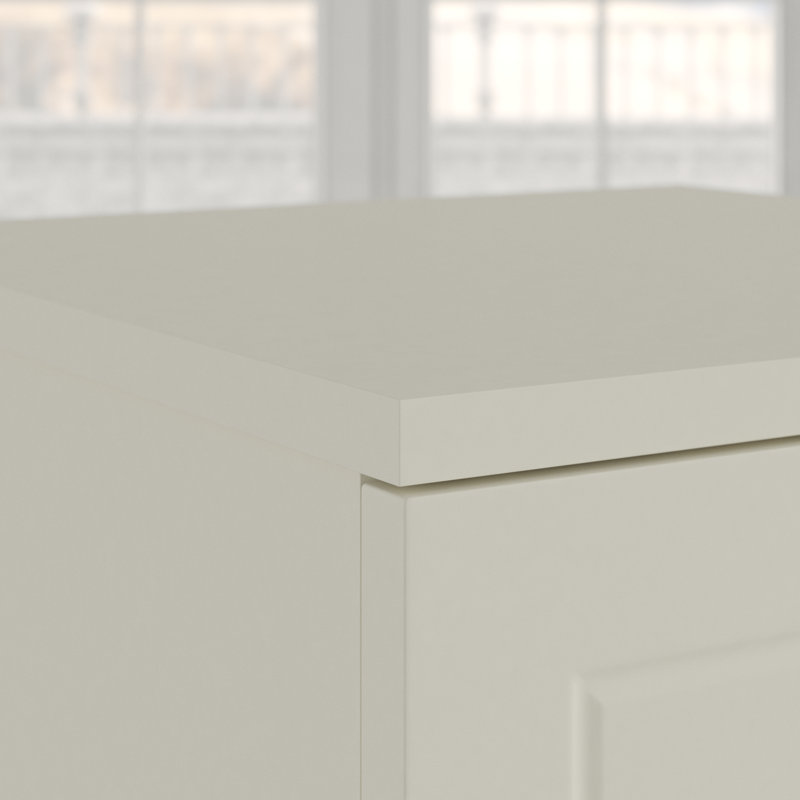 Brodan 15.75'' Wide 2 -Drawer File Cabinet, Antique White