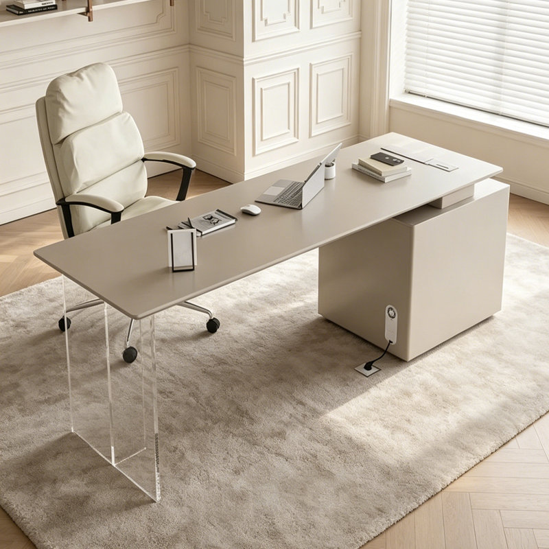 Bureau de luxe de style italien, 29.53" H x 55.12" W x 23.62" D