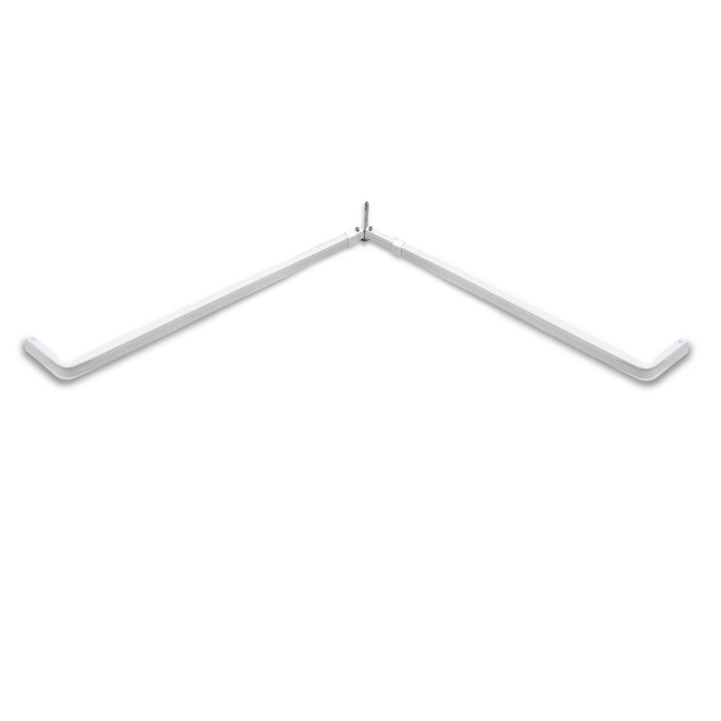 Joaquim Stainless Steel Adjustable Single Curtain Rod