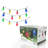Celebrite 12 Multicoloured Bulb Solar Powered LED String Lights