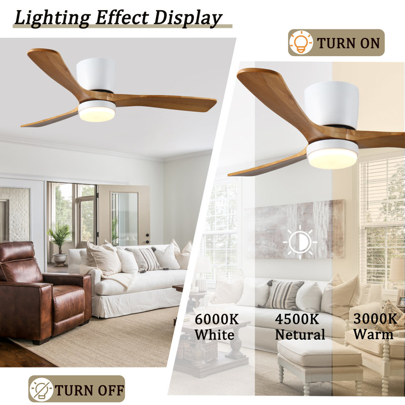 Ventilateur de plafond 42 po avec lumière