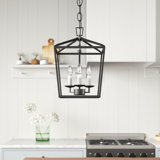 Finnegan 3 - Light Dimmable Lantern Geometric Chandelier