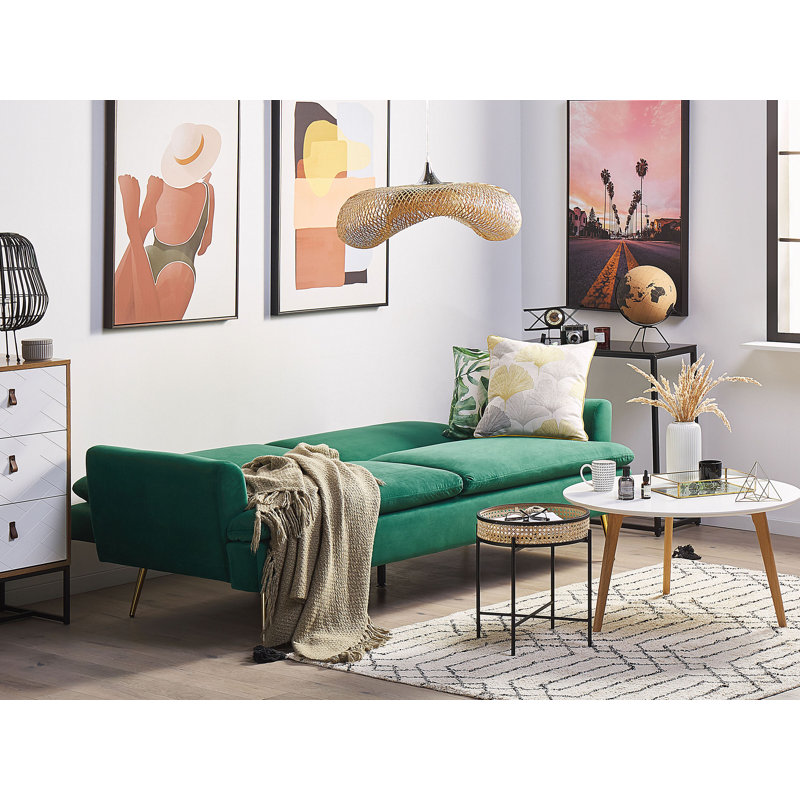 Keely Velvet Sleeper, Green