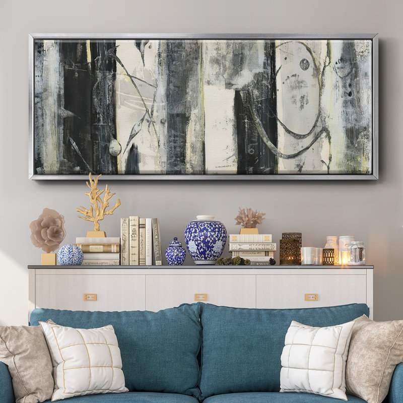 Standing Tall II- Framed Canvas, 12" H x 30" W