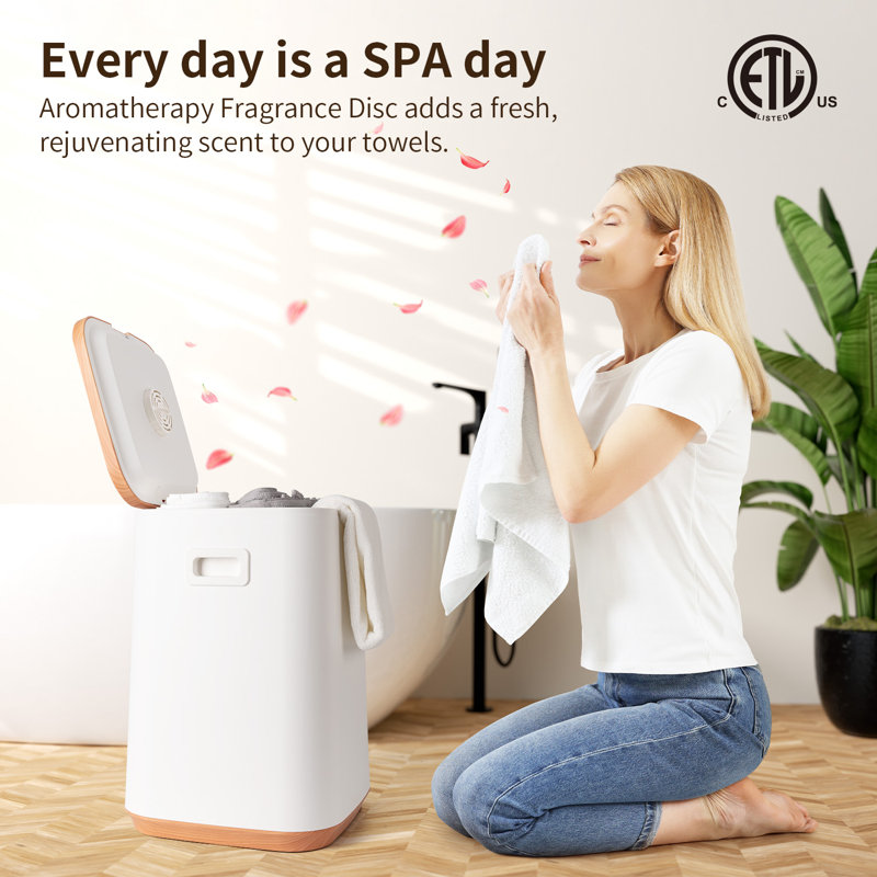 22L Towel Warmer Bucket with 24H Timer & Scheduling Function