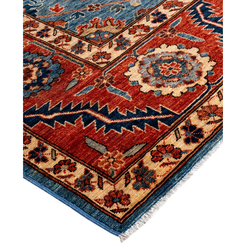 Serapi One-of-a-Kind 8' 0" X 9' 9" Hand Knotted Area Rug