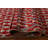 One-of-a-Kind 6'10'' x 9'9'' New Age Rectangle Wool Area Rug in Gold and Red