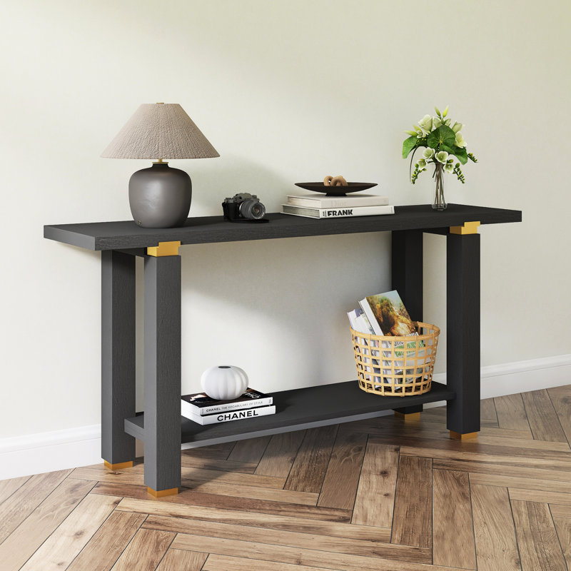 Console 62,9 po, Noir