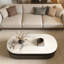 Table basse ovale avec tiroirs Modern Simplicity-1970027293