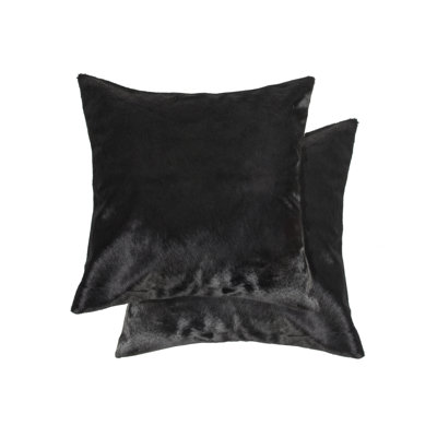  Cowhide Throw Pillow