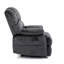 Grand fauteuil inclinable manuel en tissu pour le salon-475651141