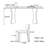 Rectangular light luxury solid wood table set-111688942