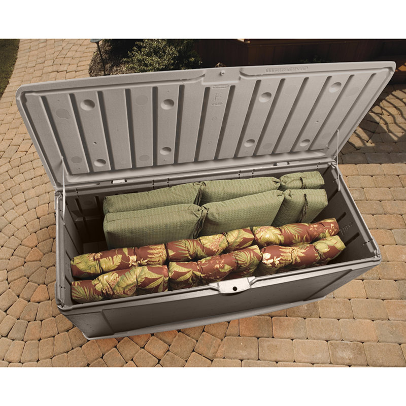 Boîte de rangement en plastique 121 gallons