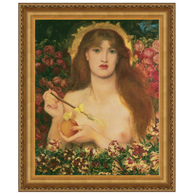 «Venus Verticordia, 1868» par Dante Gabriel Rossetti, reproduction d'art encadrée