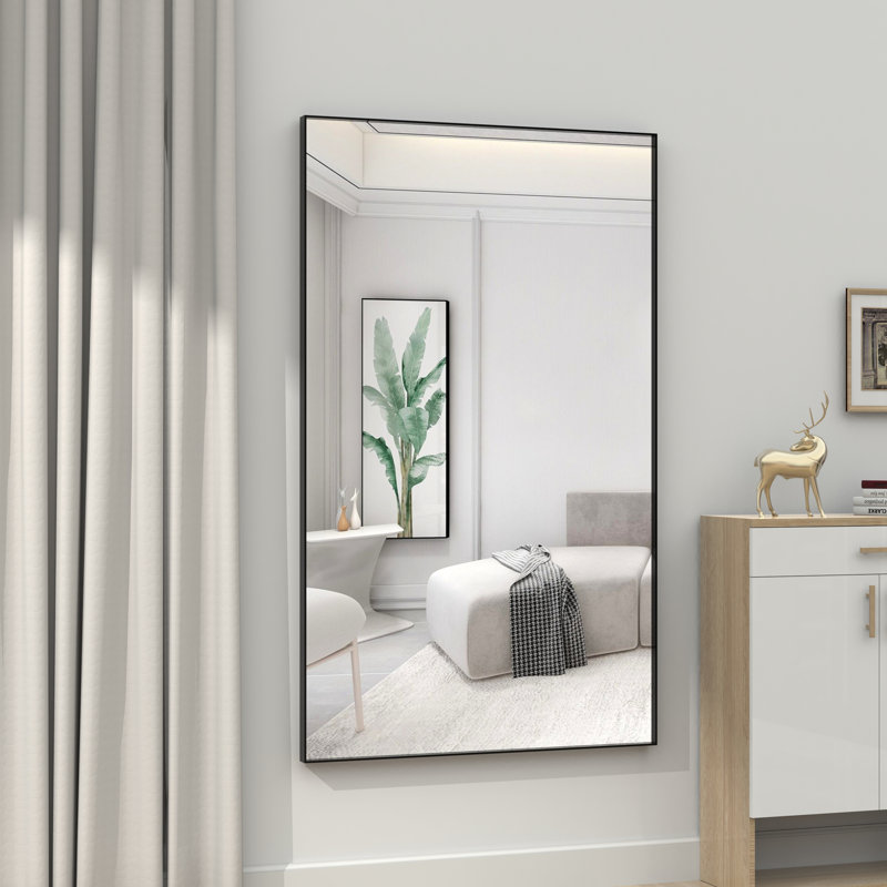 60"x40" Oversized Modern Rectangle Bathroom Mirror