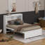 Lit plateforme double avec tiroirs, lit gigogne et prises USB-1626173949