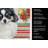 Black and White Pomeranian Vegetables Kitchen Towel-1412338476
