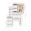 Bureau de coiffeuse moderne avec 4 tiroirs-349666295