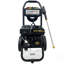 Nettoyeur haute pression à gaz 3500PSI, nettoyeur haute pression alimenté au gaz 2,5 GPM avec moteur RATO 212CC, buses réglables 5PCS, réservoir de savon à bord, pistolet et baguette, utilisation multiple. Couleur noire