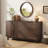 Modern 6 Drawer Fluted Dresser, 60" Wide Modern Chest Of Drawers, TV Stand With Solid Wood Legs, Clothes Organizer With 6 Deep Drawers, Storage Cabinet For Bedroom, Living Room, Entryway-75859206