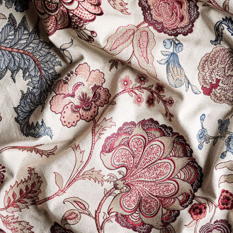 Highgrove Salisbury Embroidery, Crimson