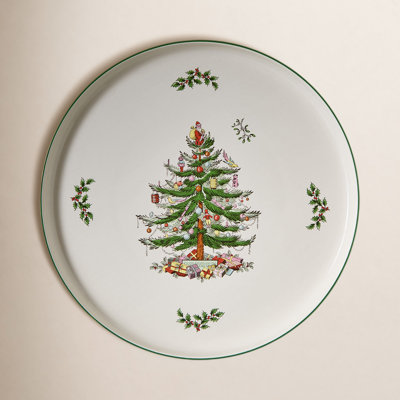 Christmas Tree Lazy Susan, 13"