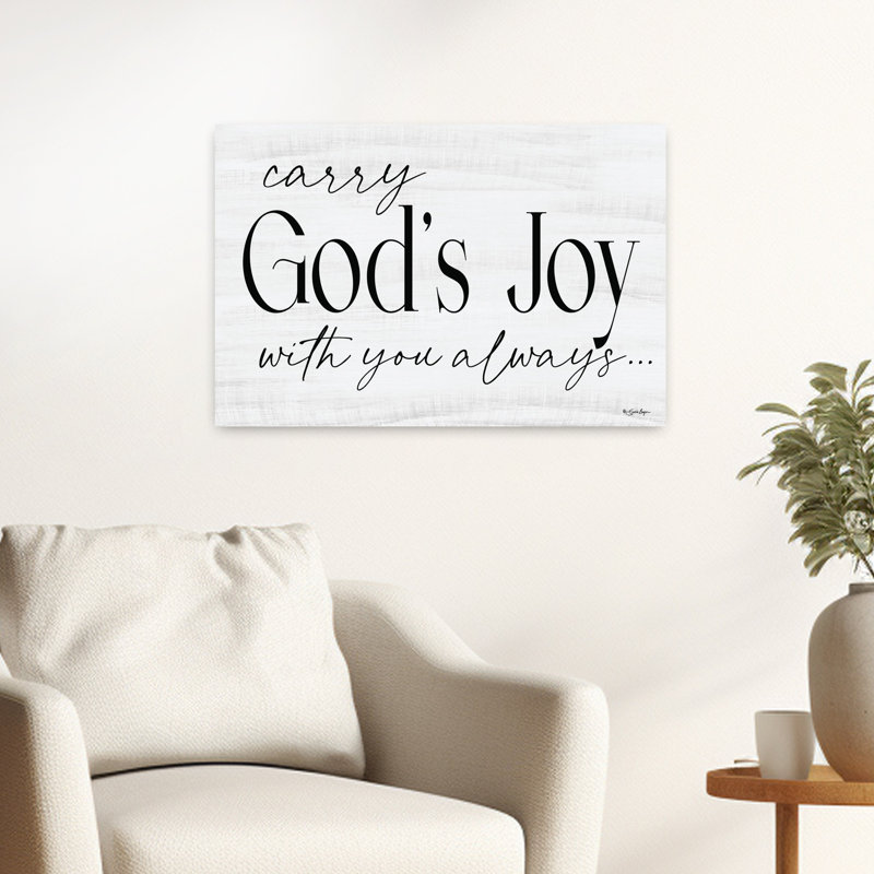 God's Joy, art contemporain abstrait, H 16 po x l 24 po