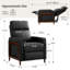 Fauteuil inclinable en cuir Mid-Century-250494007