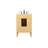 Rivers 24'' Single Bathroom Vanity with Marble Top-73127972