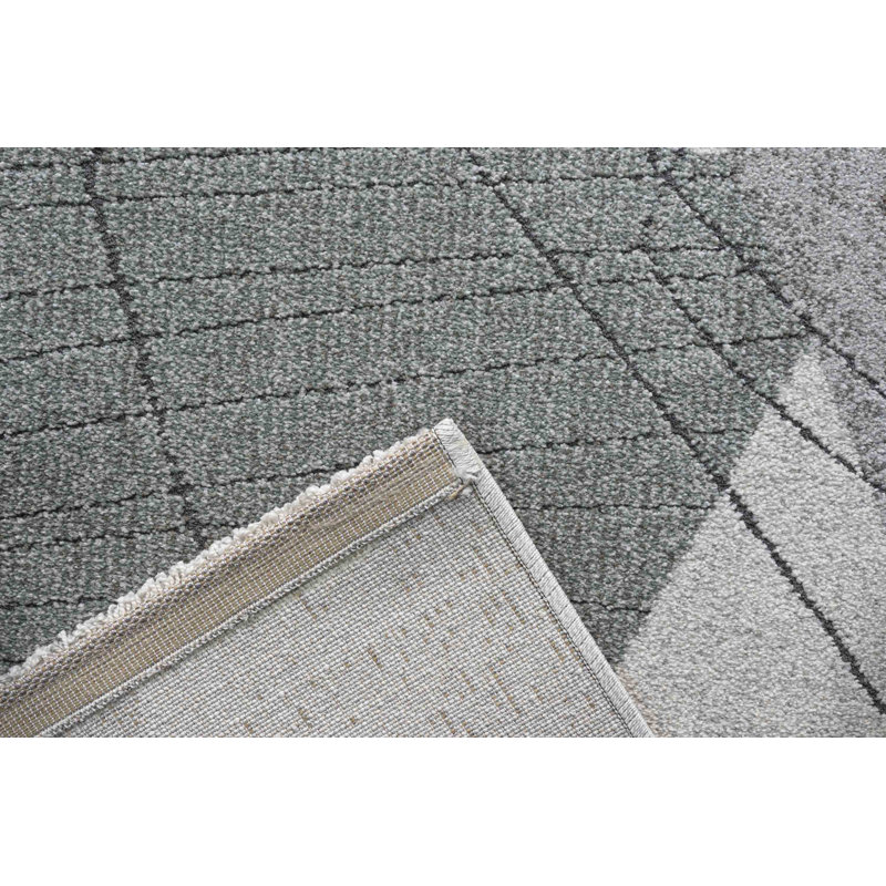 Toney Geometric Area Rug, Rectangle 80 x 150cm