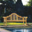 Lutyens Outdoor Teak Bench-1048207998