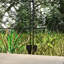 Flinton 110.00cm H x 348.00cm W Metal Fence Panels Included