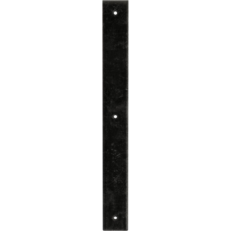 2"W x 18"D x 18"H Hamilton Steel Bracket, Antiqued Silver, 18" H x 2" W x 18" D, Antiqued Silver