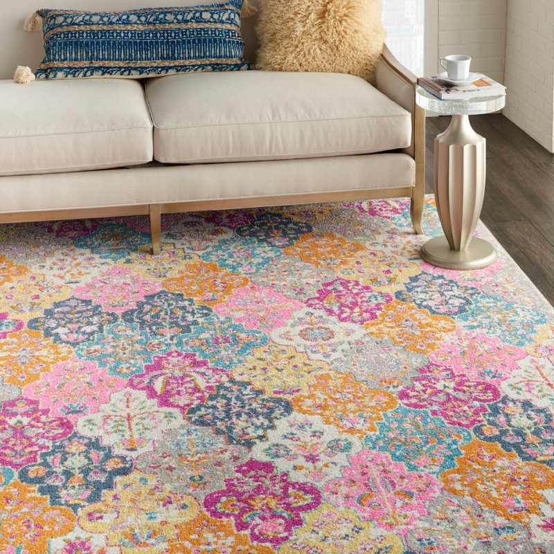 Verda Ikat Indoor Rug, Rectangle 3'9" x 5'9"