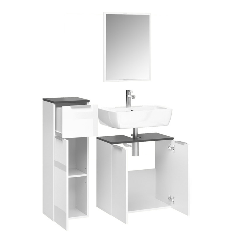 Hauser Bathroom Storage Furniture Set