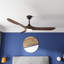 Ventilateur de plafond 59,8 po avec lumières Khalidah