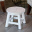 Tabouret de comptoir court Cernobbio 10-1656121417