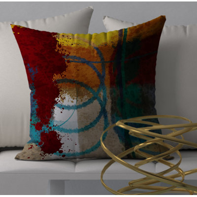 Victor Flourishing Square Pillow Cover & Insert