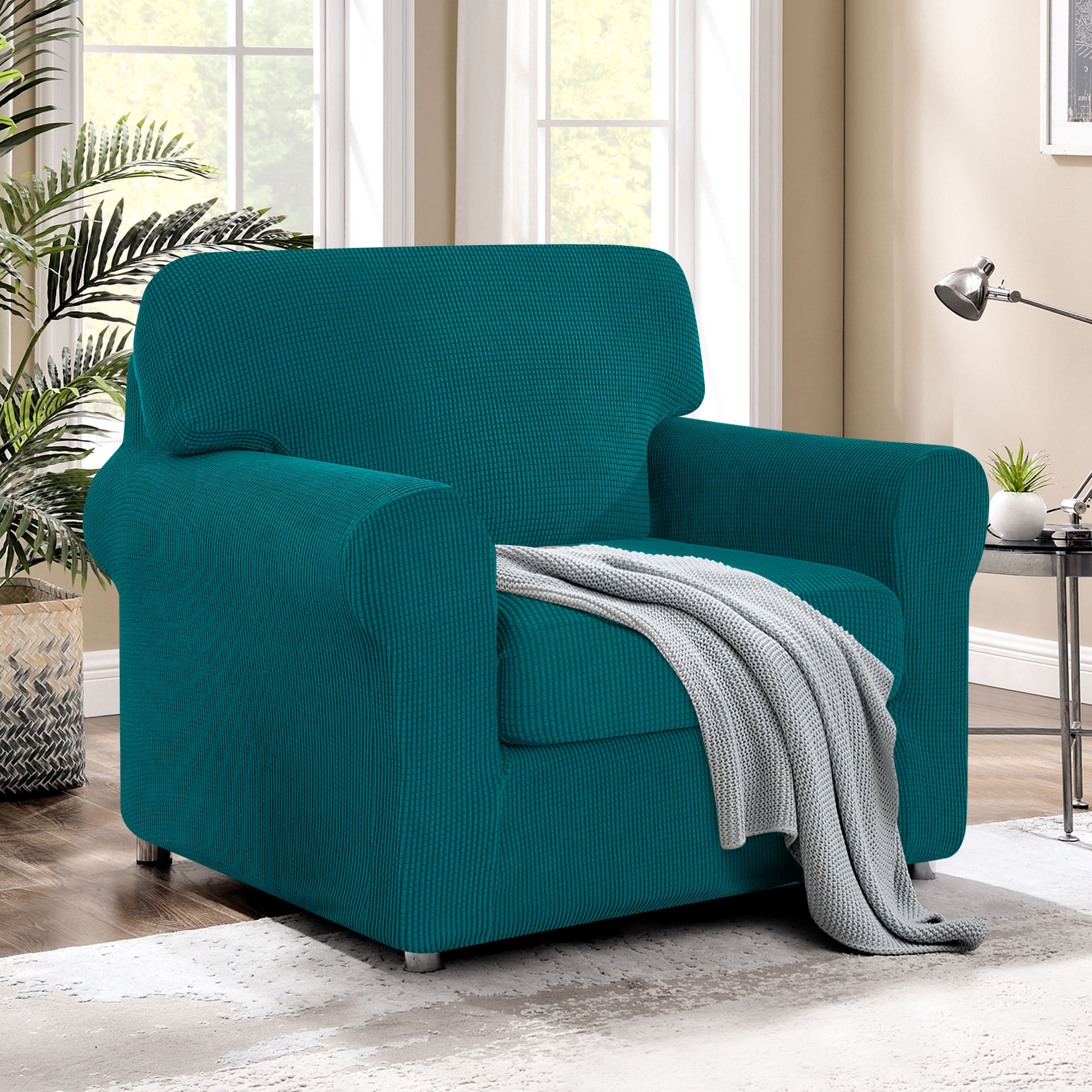 Smooth Velvet Booster Cushion for Box Sofa / Chair filled With