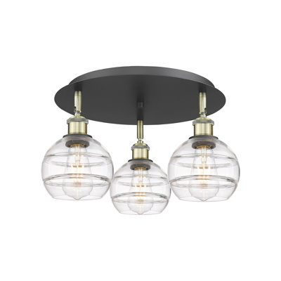 Plafonnier semi-encastré Glassoff