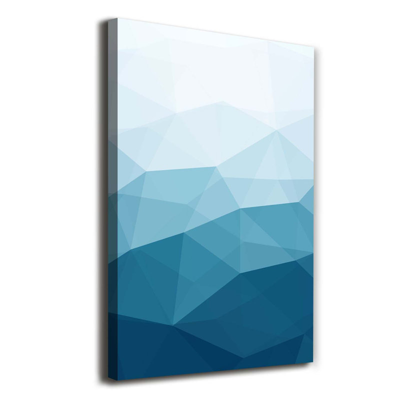 Abstraction Background - Wrapped Canvas Print