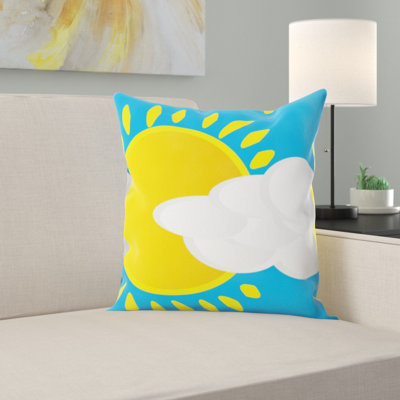 Microsuede Throw Pillow