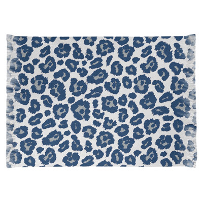 Chenille Animal Print Indoor Rug